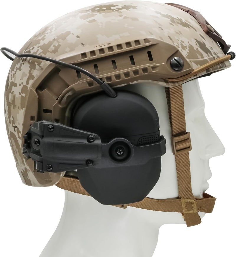 HEARFALCOM ARC Rail Adapter for Fast Series Helmets Compatible with Walker's Razor Earmuffs - Image 4
